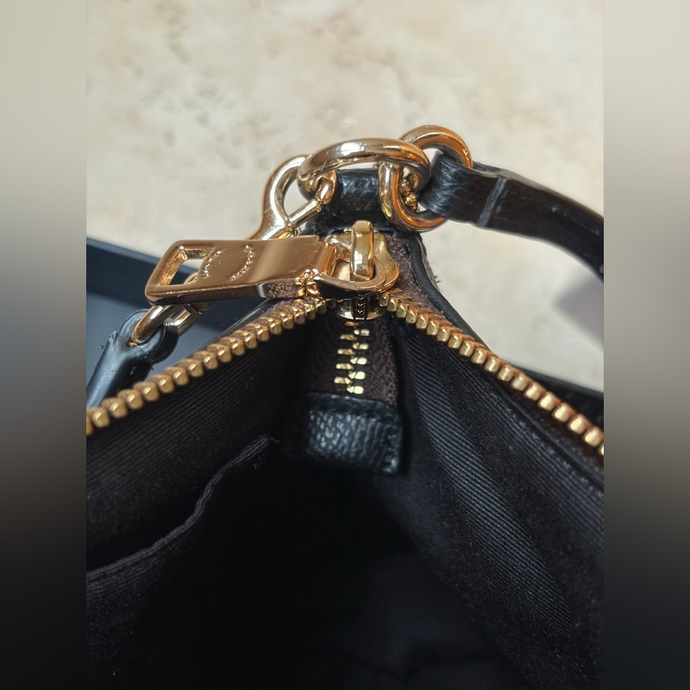 Coach Signature Crossbody bag Brown/Black - Picture 12 of 17